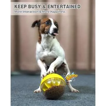Aluckmao Dog Treat Toy - Interactive Dog Toys for Boredom and Stimulating, Food Enrichment Toys for Dogs Mental Stimulation (Busy)