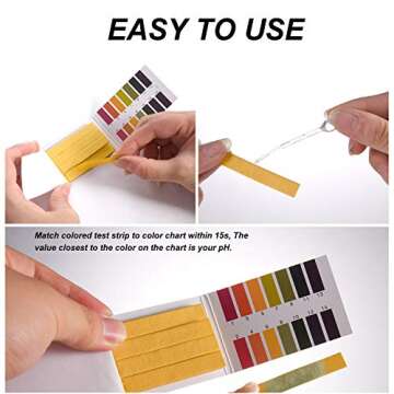 Litmus pH Test Strips ph Paper| (pH 1-14),3 Packs of 240 Strips. Bonus 1 x 0.2ml Plastic Eye Dropper...