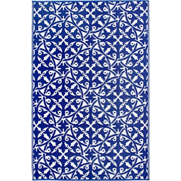 Fab Habitat Outdoor Rug - Waterproof, Eco-Friendly, Stylish