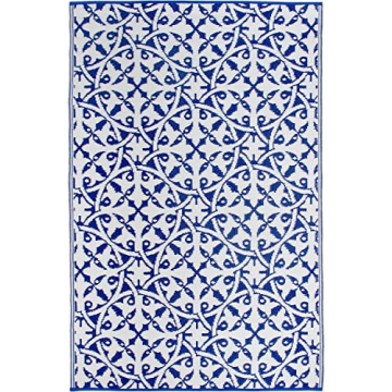 Fab Habitat Outdoor Rug - Waterproof, Eco-Friendly, Stylish