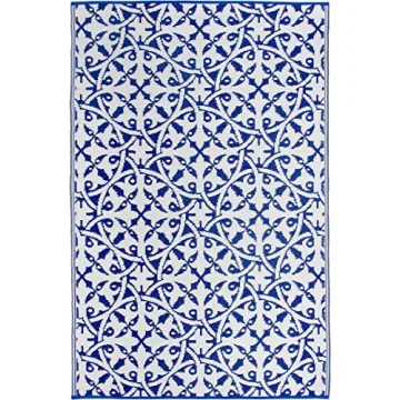 Fab Habitat Outdoor Rug - Waterproof, Eco-Friendly, Stylish