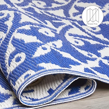 Fab Habitat Outdoor Rug - Waterproof, Eco-Friendly, Stylish