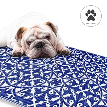 Fab Habitat Outdoor Rug - Waterproof, Eco-Friendly, Stylish