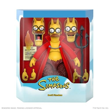 Super7 ULTIMATES! The Simpsons Devil Flanders Action Figure