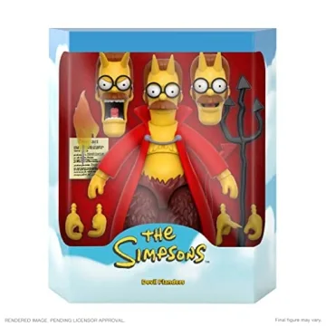 Super7 ULTIMATES! The Simpsons Devil Flanders Action Figure