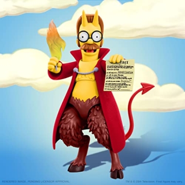 Super7 ULTIMATES! The Simpsons Devil Flanders Action Figure