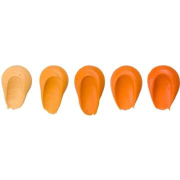 DecoPac Premium Gel Food Coloring | Neon Bright Orange Food Coloring For Baking | 8oz | Color Butter...