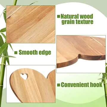 Heart Shaped Cutting Board - Perfect Valentine Gift for Lovers