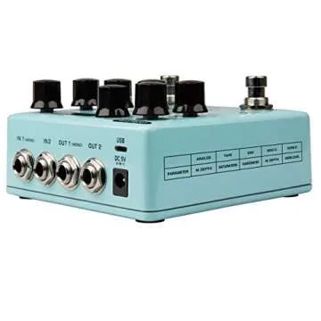 NUX Duotime Stereo Delay Pedal with 5 Delay Types