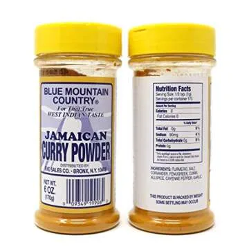 Blue Mountain Country Jamaican Curry Powder 6 Oz Pack of 2