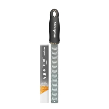 Microplane Premium Classic Series Zester Grater - Ultimate Zester for Citrus & Cheese
