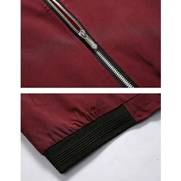 Lavnis Men's Flight Bomber Jacket for Style and Comfort