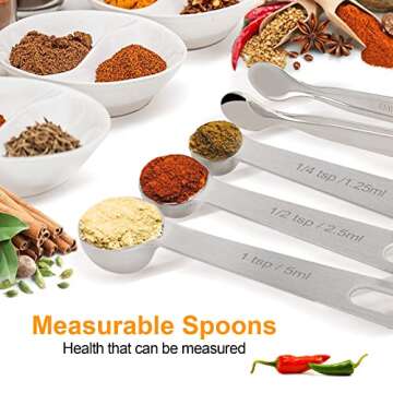 Nucookery Porcelain Sugar Bowl – 14 Ounce Large Sugar Bowl with Lid and Measuring Spoon – Deluxe Sugar Bowl Set with Sugar Spoons – Practical Design with No notch Lid – Elegant Sugar Container -Cream