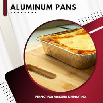 Green Direct Aluminum Pans with Lids 9x13 Disposable
