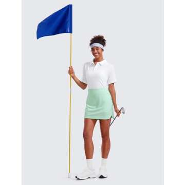 CRZ YOGA Women’s High Waisted Golf Skirt – Stylish & Functional