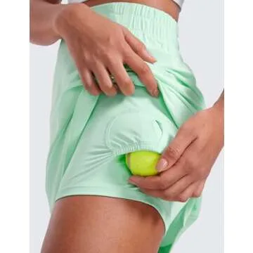 CRZ YOGA Women’s High Waisted Golf Skirt – Stylish & Functional