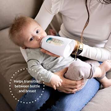 Kiinde Twist Active Latch Nipples for Breast Milk or Formula Feeding - Slow Flow (2 Pack)