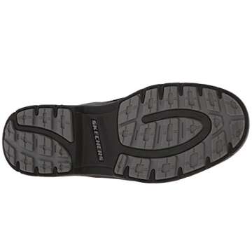 Skechers Men's Segment Rilar Oxford,Black,10 M US