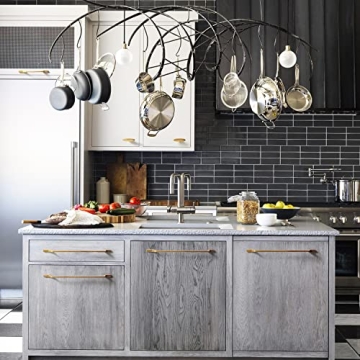 Goo-Ki Antique Brass Oval Drawer Knobs - Vintage Bronze Handles