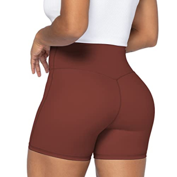 Sunzel Crossover Yoga Shorts - Soft & Breathable Women's Athletic Wear