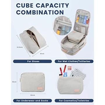 LOVEVOOK 40L Waterproof Carry-On Travel Backpack