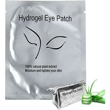 Qleng Eyelash Extension Gel Patches - 100 Pairs Beauty Tool