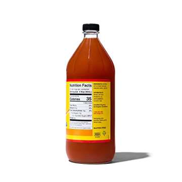 Bragg Organic Apple Cider Vinegar Blends, Honey Blend, 32 Ounce