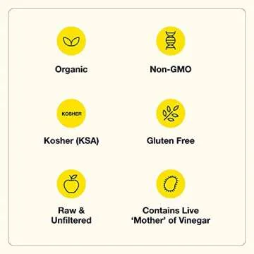 Bragg Organic Apple Cider Vinegar Blends, Honey Blend, 32 Ounce