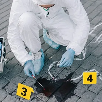 10 Pcs Detective Scene Markers for Murder Mystery Parties