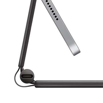 Apple Magic Keyboard: iPad Keyboard case for iPad Pro 11-inch (1st, 2nd, 3rd, 4th gen) and iPad Air (4th, 5th gen, and M2), Great Typing Experience, Built-in trackpad, German - Black