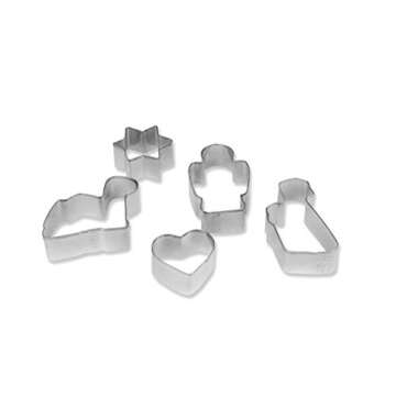 Nativity Story Set of 12 Stainless Steel Cookie Cutter Set
