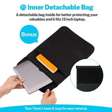 Gonex 35L Waterproof Backpack Floating Dry Bag Heavy Duty Travel Roll Top Bag with Ergonomics Design Padded Back Panel with Phone Case & Laptop Sleeve