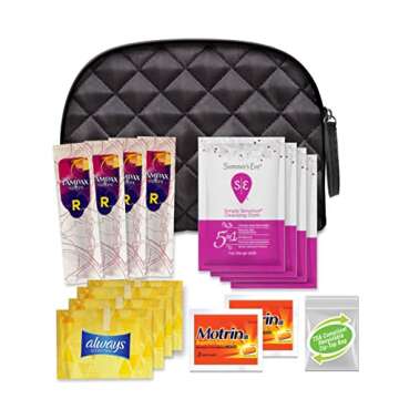 Convenience Kits International Women’s Travel Hygiene Bag - TSA Approved Essentials