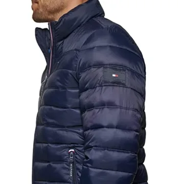 Lightweight Packable Tommy Hilfiger Puffer Jacket for Men
