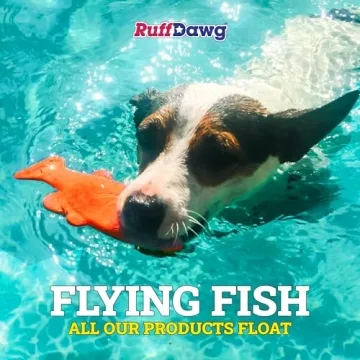 Ruff Dawg Flying FishGreat Playtime Toy For Dogs