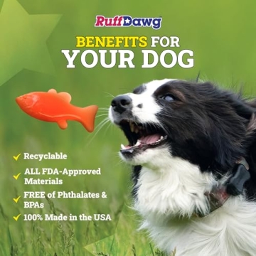 Ruff Dawg Flying FishGreat Playtime Toy For Dogs