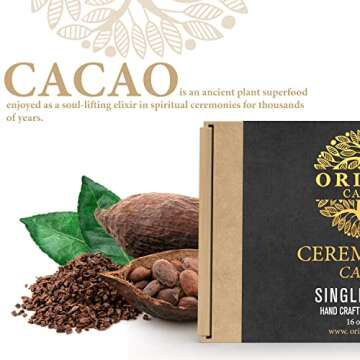 Origen 100% Pure Ceremonial Cacao for Health and Rituals