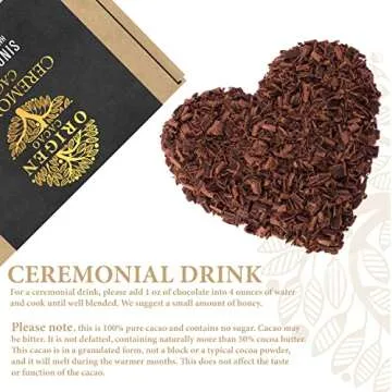 Origen 100% Pure Ceremonial Cacao for Health and Rituals