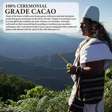 Origen 100% Pure Ceremonial Cacao for Health and Rituals