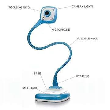 Discontinued 720p HUE HD Pro USB Document Camera for Windows, macOS (Blue)