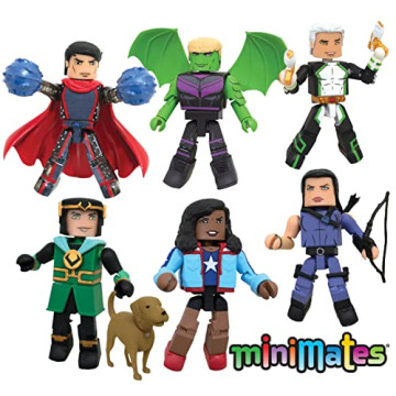 Diamond Select Toys Marvel Young Avengers Minimates Deluxe Collectibles