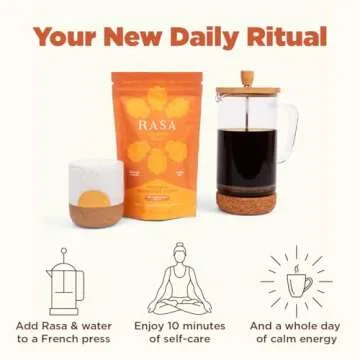 Rasa Superfunctional Golden Chai | Adaptogenic Chai with Shatavari, Saigon Cinnamon, Bioavailable Tumeric Extract, Boswellia, Vanilla (8 oz / 30 Servings)