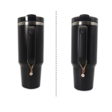 Personalized Heart Shape Letter Charms for Stanley Cup