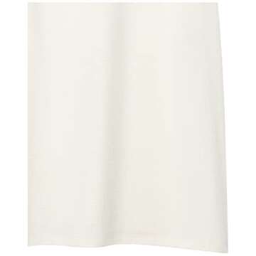 Amazon Essentials Women's Cozy Knit Sleeveless Bateau Neck Midi Dress (Previously Daily Ritual), White Marl, Large