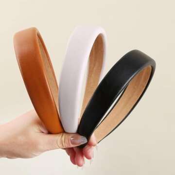 Chic Lvyeer Leather Headbands for Stylish Women