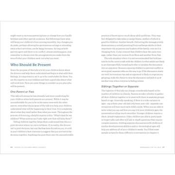 Talking to Children About Divorce: A Parent's Guide to Healthy Communication at Each Stage of Divorce