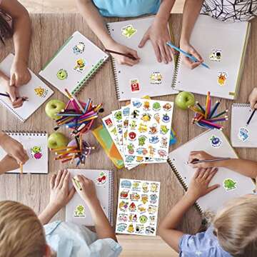 560 Pieces Punny Fun Reward Stickers for Kids Punny Labels Motivational Stickers Inspiration Positive Accents Teacher Supplies Stickers for Students Classroom Cute Incentive Stickers for School Chart