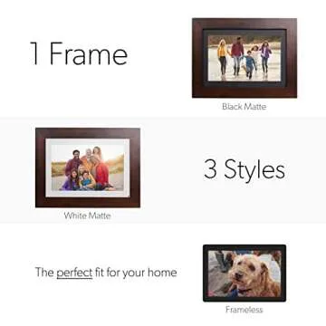 Brookstone PhotoShare 8” Digital Picture Frame with WiFi