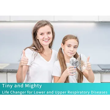 Portable Nebulizer with Rechargeable Battery and Warranty