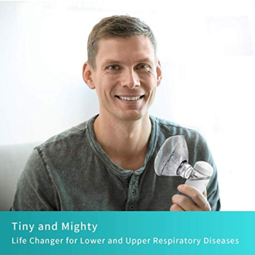 Portable Nebulizer with Rechargeable Battery and Warranty